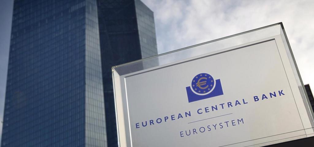 ECB foresees inflation in the medium term remaining below the 2% target